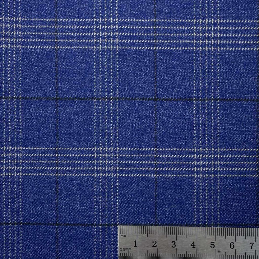 295g/m (5.8oz) 75% Polyester 23% Viscose 2% Spandex Suit Soft Hand Feel Glossy Fabric Blazer 31423