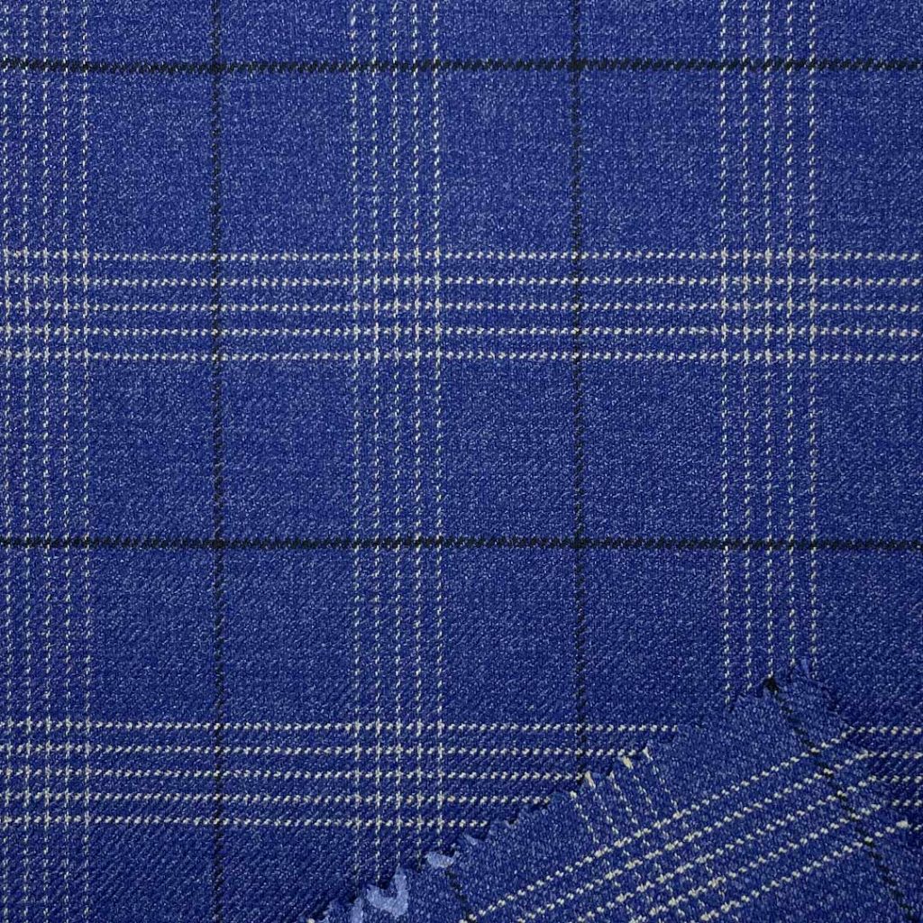 295g/m (5.8oz) 75% Polyester 23% Viscose 2% Spandex Suit Soft Hand Feel Glossy Fabric Blazer 31423