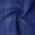 295g/m (5.8oz) 75% Polyester 23% Viscose 2% Spandex Suit Soft Hand Feel Glossy Fabric Blazer 31423