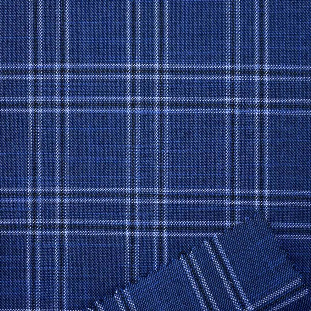 335g/m (6.6oz) 77% Polyester 21% Viscose 2% Spandex Suit Crisp Hand Feel Textured Fabric Blazer 31426