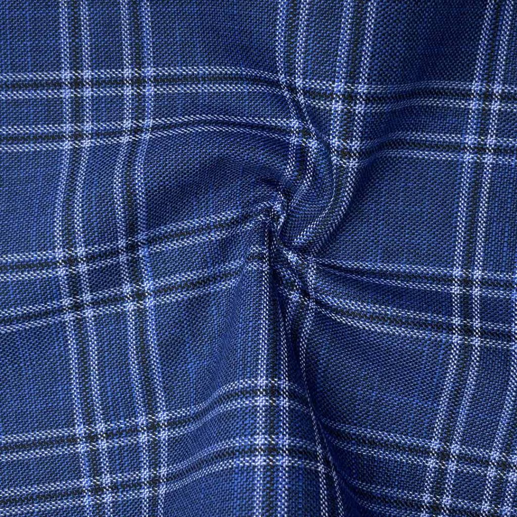 335g/m (6.6oz) 77% Polyester 21% Viscose 2% Spandex Suit Crisp Hand Feel Textured Fabric Blazer 31426