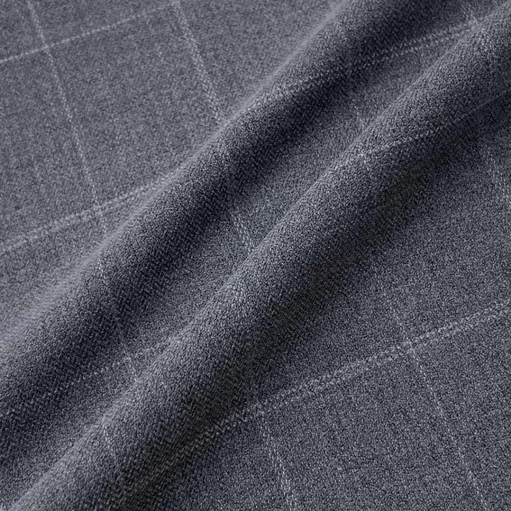 350g/m (6.9oz) 69% Polyester 29% Viscose 2% Spandex Suit Drapey Fuzzy Fabric Blazer 31446