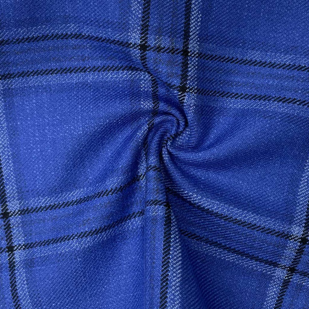 310g/m (6.1oz) 73% Polyester 25% Viscose 2% Spandex Suit Smooth Hand Feel Stretchy Fabric Blazer 31455