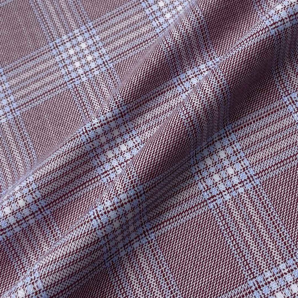 320g/m (6.3oz) 84% Polyester 13% Viscose 3% Spandex Suit Cool Hand Feel Textured Fabric Blazer 31477