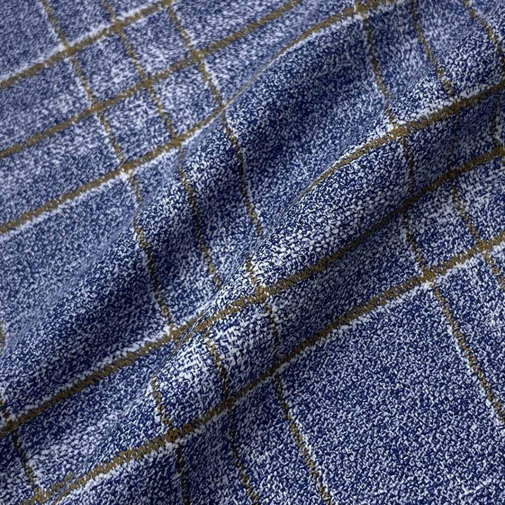 410g/m (8.1oz) 92% Polyester 6% Viscose 2% Spandex Suit Soft Hand Feel Fine Fabric Blazer 31501