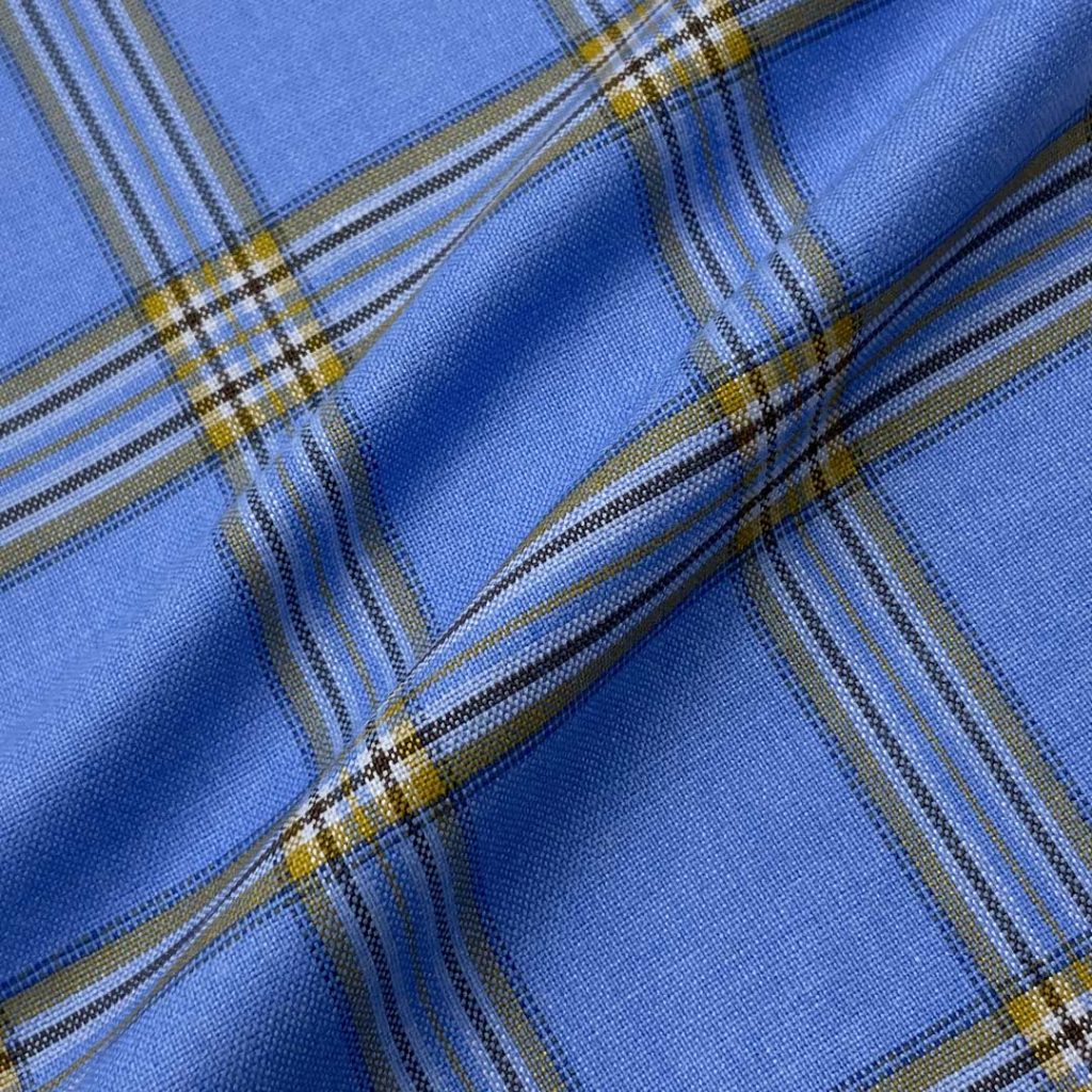 330g/m (6.5oz) 75% Polyester 23% Viscose 2% Spandex Suit Crisp Hand Feel Cool Fabric Blazer 31515