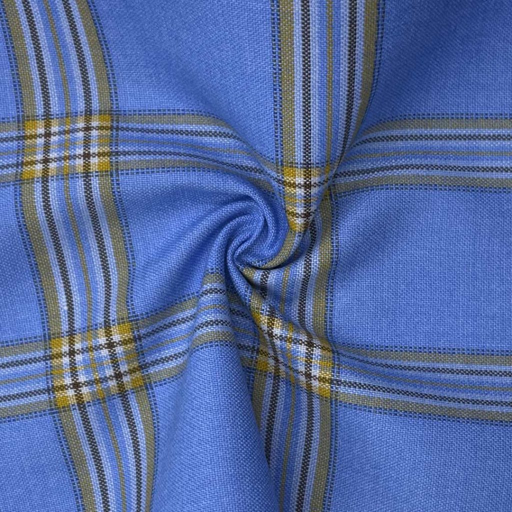 330g/m (6.5oz) 75% Polyester 23% Viscose 2% Spandex Suit Crisp Hand Feel Cool Fabric Blazer 31515