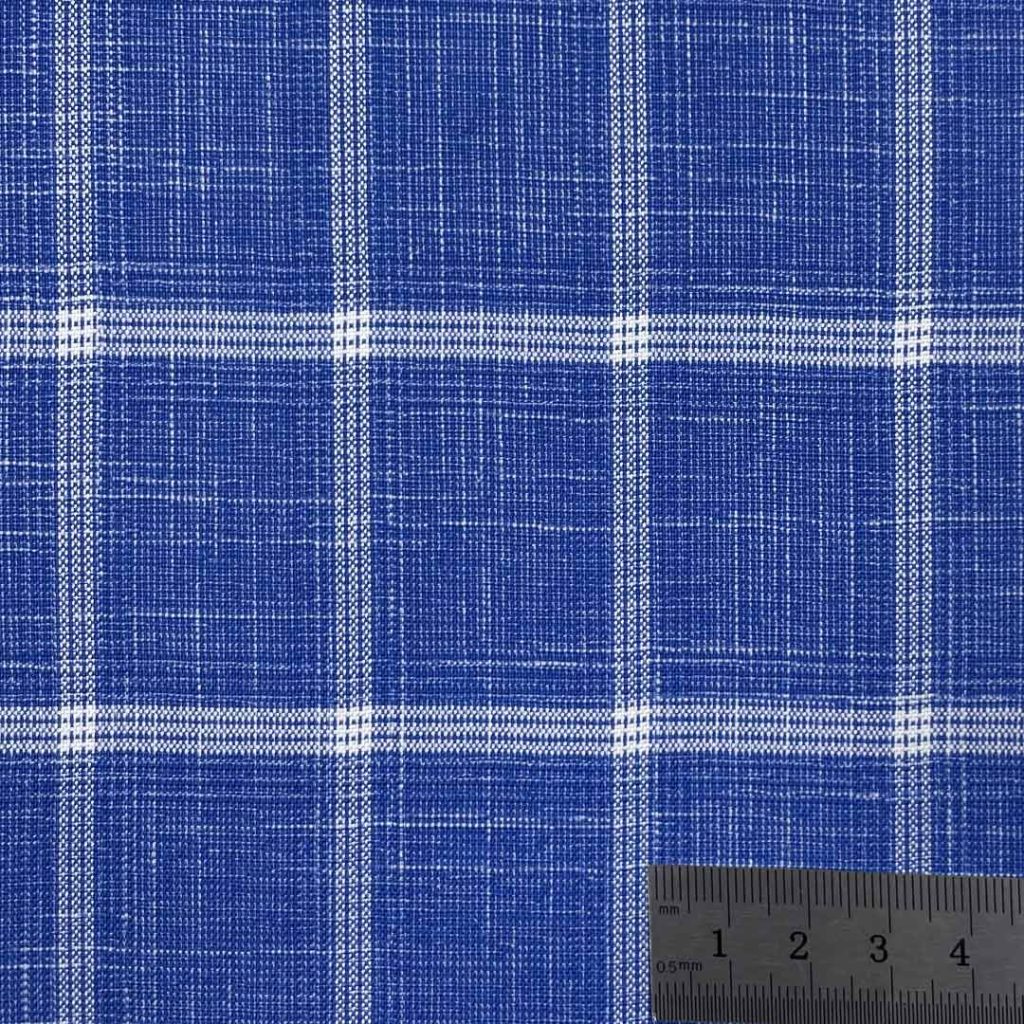 315g/m (6.2oz) 99% Polyester 9% Viscose 1% Spandex Suit Crisp Hand Feel Textured Fabric Blazer 31516