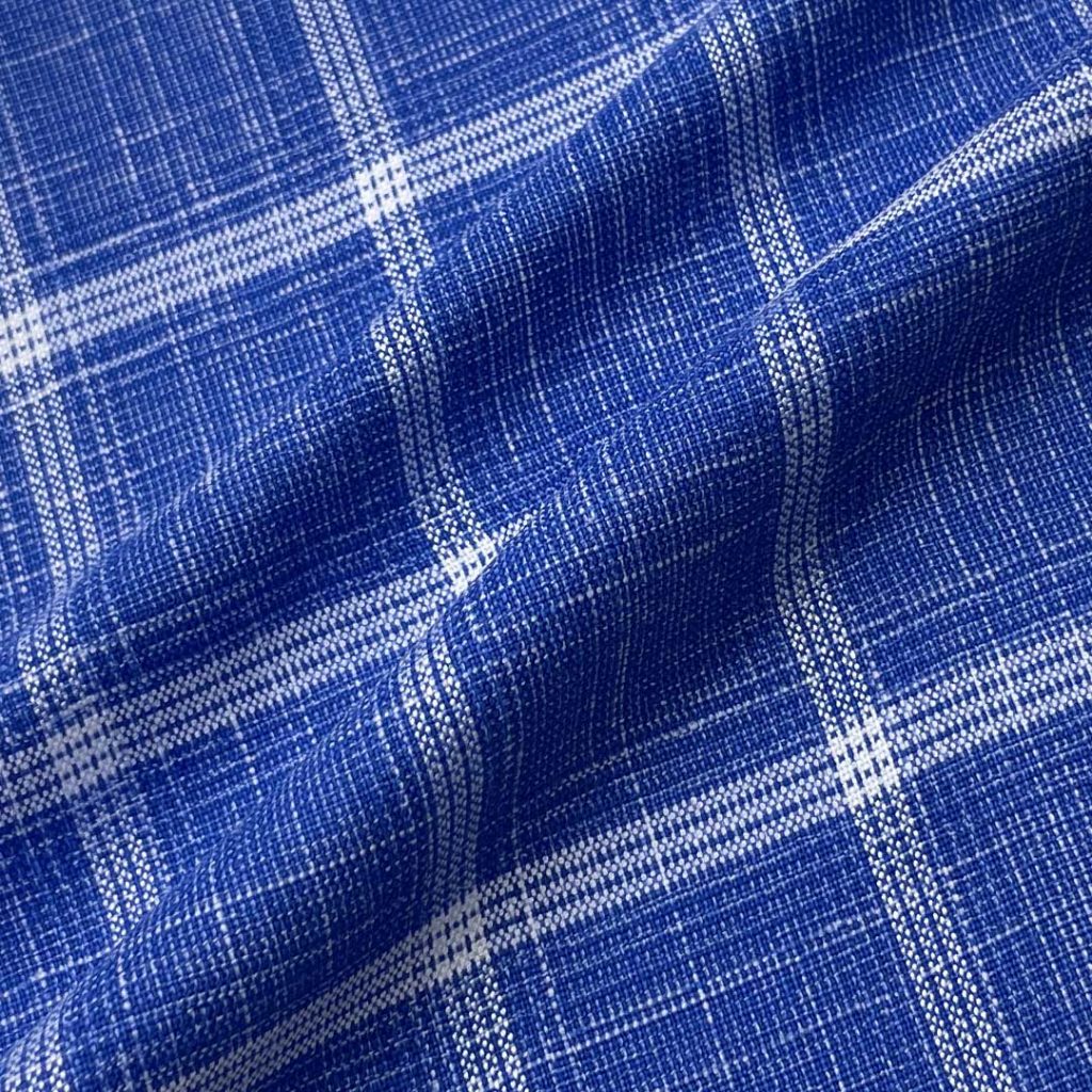 315g/m (6.2oz) 99% Polyester 9% Viscose 1% Spandex Suit Crisp Hand Feel Textured Fabric Blazer 31516