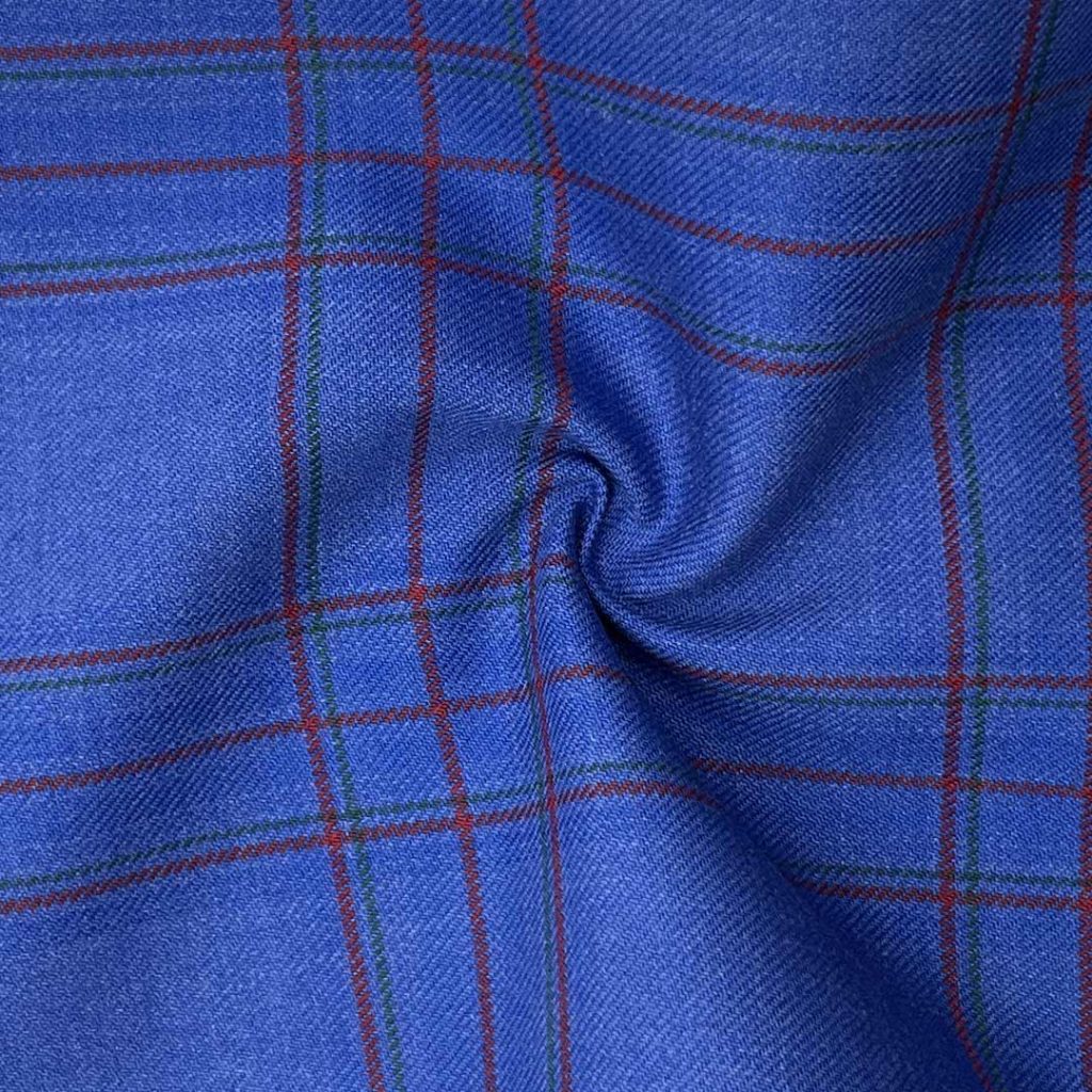 300g/m (5.9oz) 72% Polyester 26% Viscose 2% Spandex Suit Glossy Crisp Hand Feel Fabric Blazer 31521