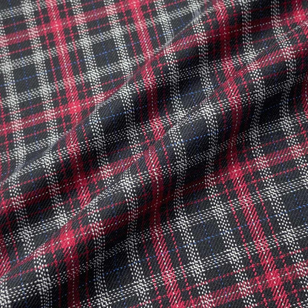 335g/m (6.6oz) 82% Polyester 16% Viscose 2% Spandex Suit Soft Crisp Hand Feel Fabric Blazer 31522