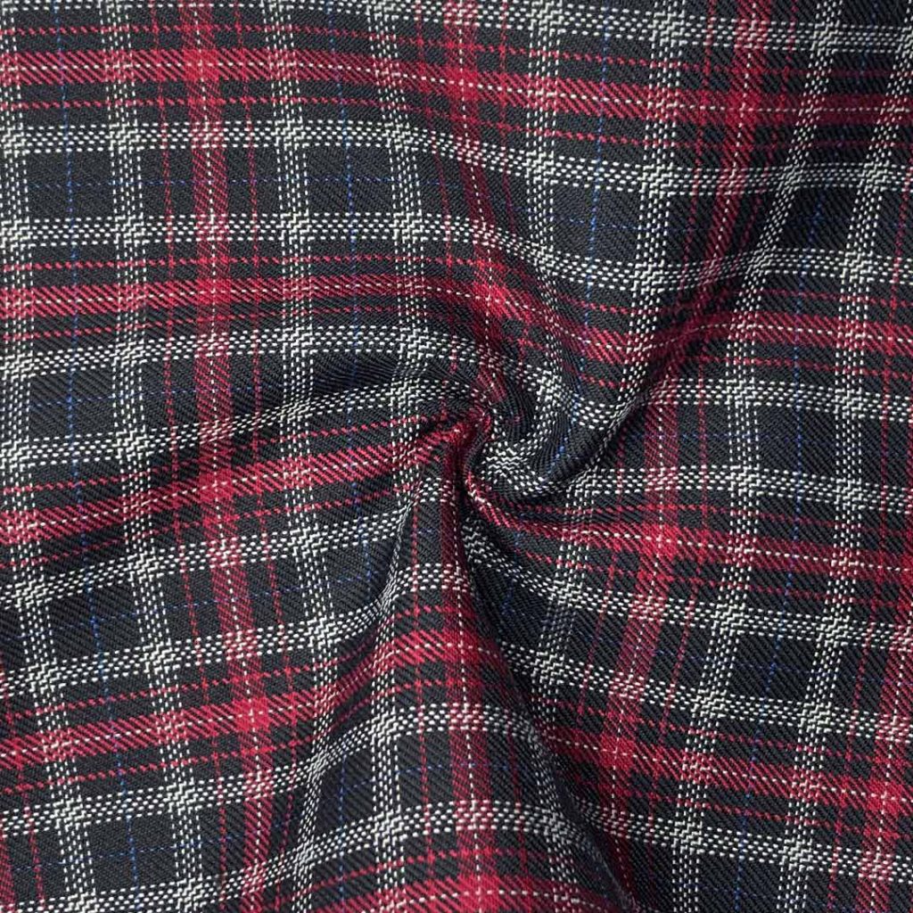 335g/m (6.6oz) 82% Polyester 16% Viscose 2% Spandex Suit Soft Crisp Hand Feel Fabric Blazer 31522