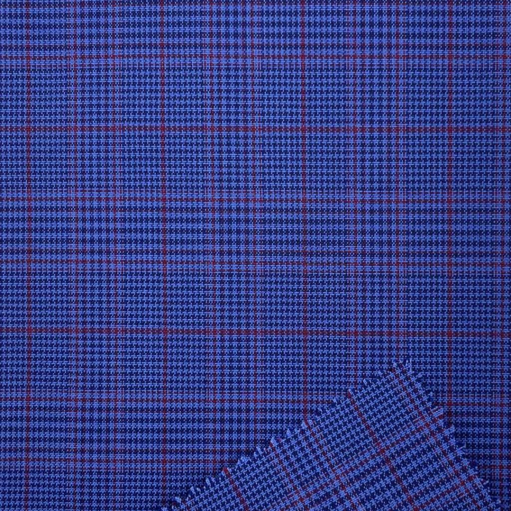 275g/m (5.4oz) 88% Polyester 10% Viscose 2% Spandex Suit Smooth Cool Hand Feel Fabric Blazer 31526