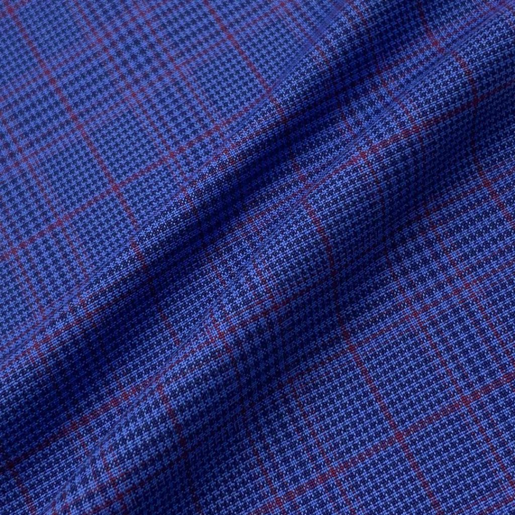 275g/m (5.4oz) 88% Polyester 10% Viscose 2% Spandex Suit Smooth Cool Hand Feel Fabric Blazer 31526