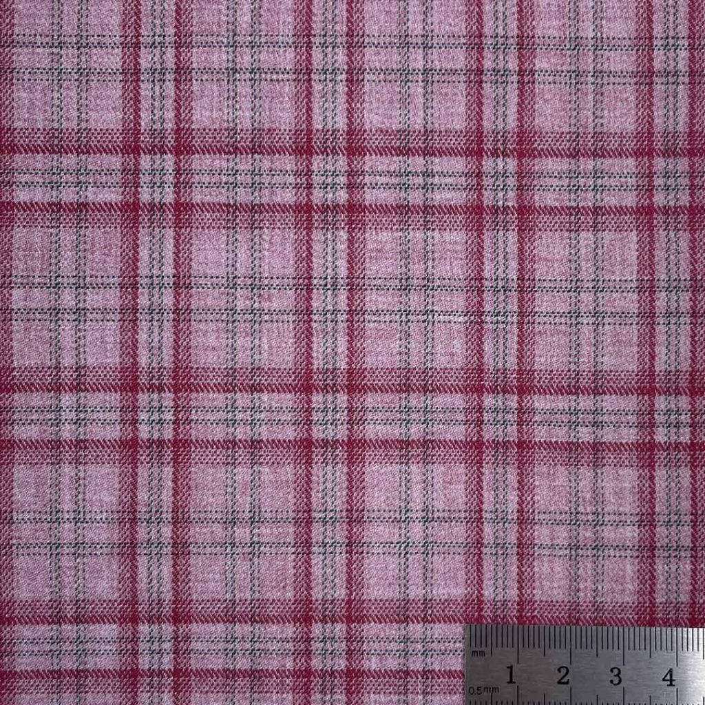 395g/m (7.8oz) 78% Polyester 20% Viscose 2% Spandex Suit Textured Crisp Hand Feel Fabric Blazer 31527