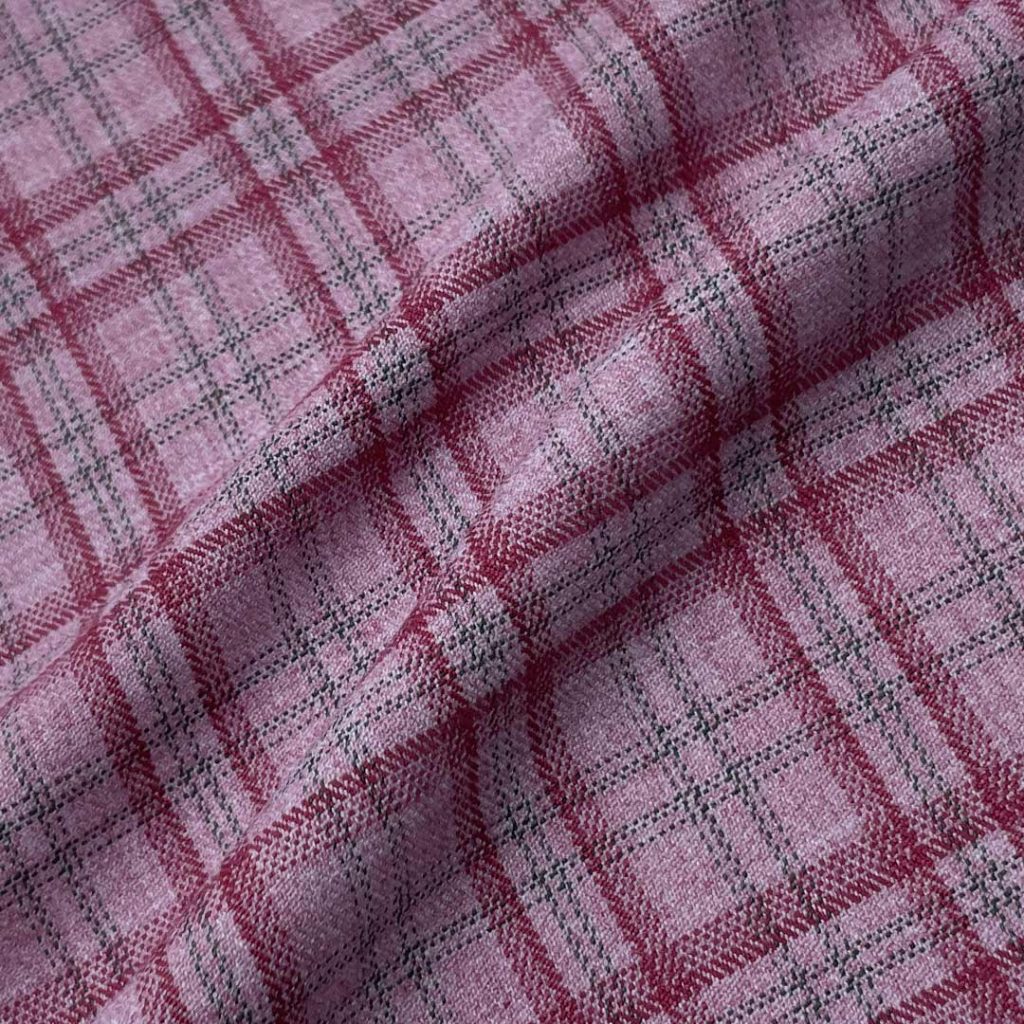 395g/m (7.8oz) 78% Polyester 20% Viscose 2% Spandex Suit Textured Crisp Hand Feel Fabric Blazer 31527