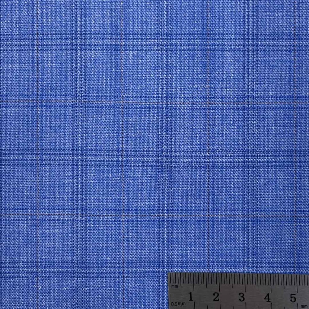 375g/m (7.4oz) 86% Polyester 12% Viscose 2% Spandex Suit Crisp Hand Feel Textured Fabric Blazer 31529