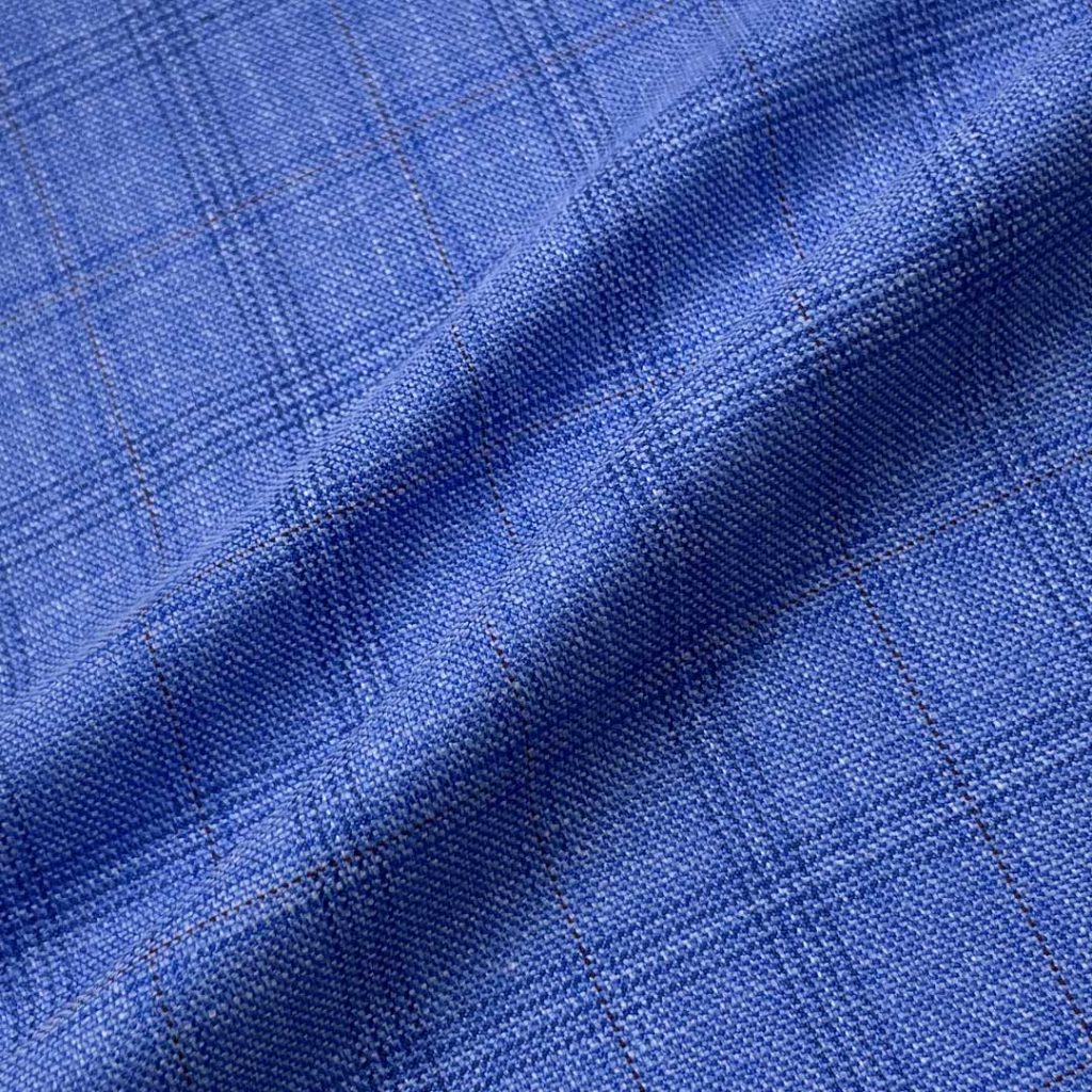 375g/m (7.4oz) 86% Polyester 12% Viscose 2% Spandex Suit Crisp Hand Feel Textured Fabric Blazer 31529