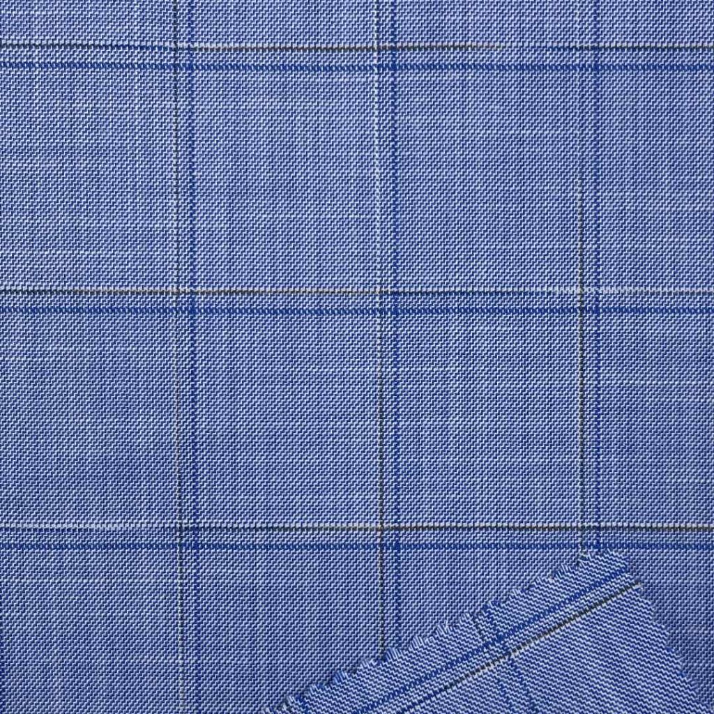 310g/m (6.1oz) 84.5% Polyester 14% Viscose 1.5% Spandex Suit Smooth Crisp Hand Feel Fabric Blazer 31533