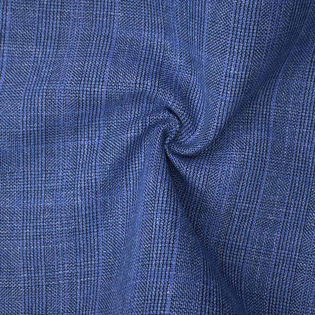 340g/m (6.7oz) 74% Polyester 25% Viscose 1% Spandex Suit Textured Soft Hand Feel Fabric Blazer 31535