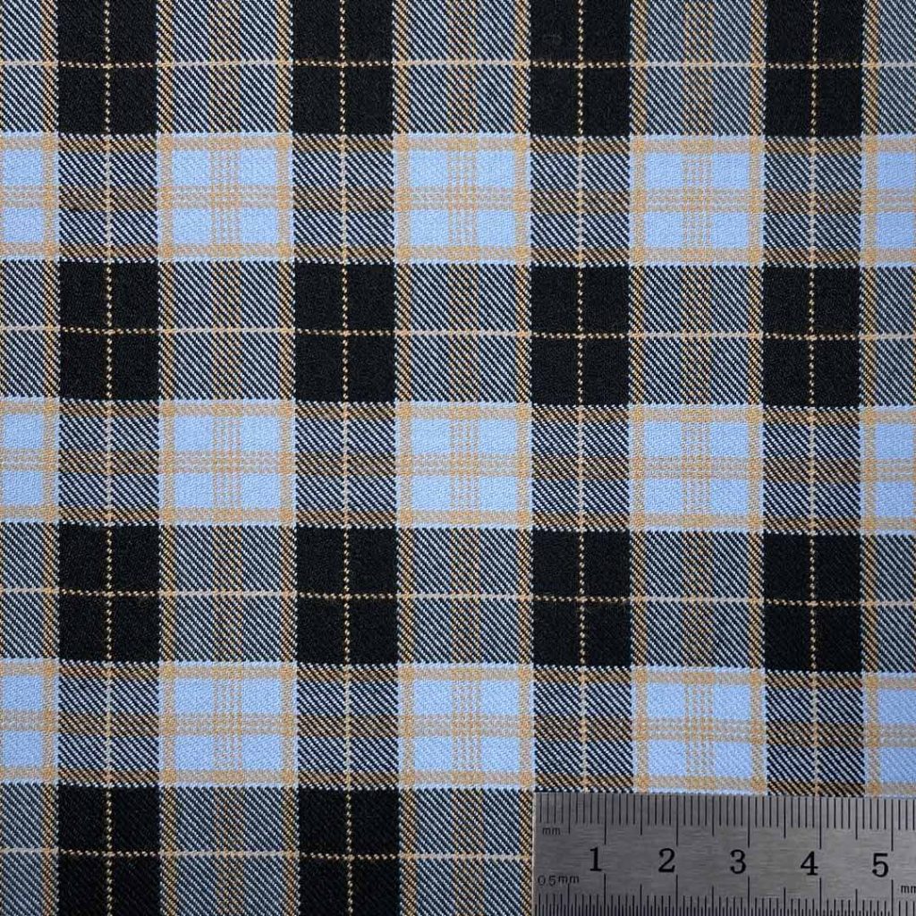 370g/m (7.3oz) 75% Polyester 23% Viscose 2% Spandex Suit Soft Hand Feel Fine Fabric Blazer 31553