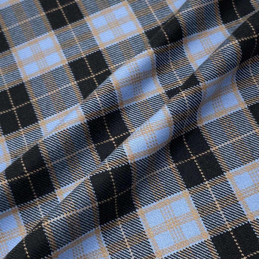 370g/m (7.3oz) 75% Polyester 23% Viscose 2% Spandex Suit Soft Hand Feel Fine Fabric Blazer 31553