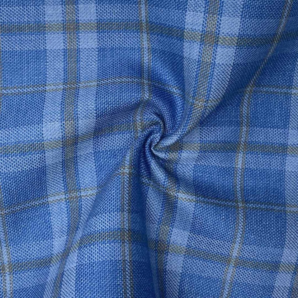 290g/m (5.7oz) 82% Polyester 16% Viscose 2% Spandex Suit Cool Hand Feel Textured Fabric Blazer 31555