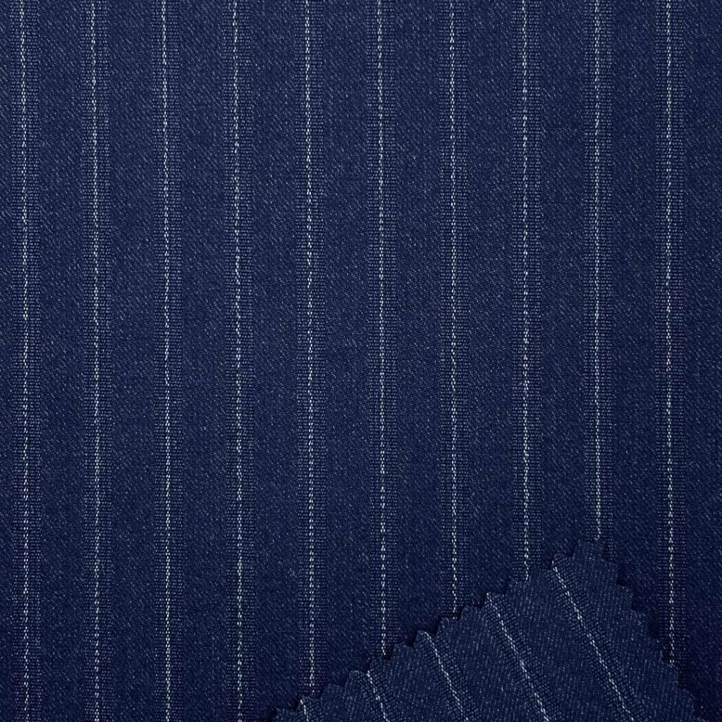 310g/m (6.1oz) 77% Polyester 21% Viscose 2% Spandex Suit Soft Hand Feel Fine Fabric Blazer 31558