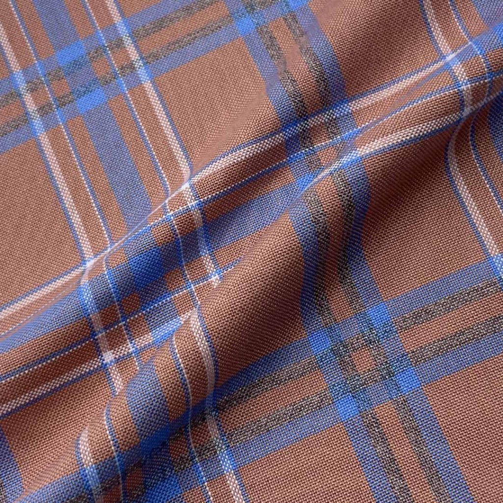 340g/m (6.7oz) 82% Polyester 18% Viscose Suit Smooth Hand Feel Textured Fabric Blazer 31565