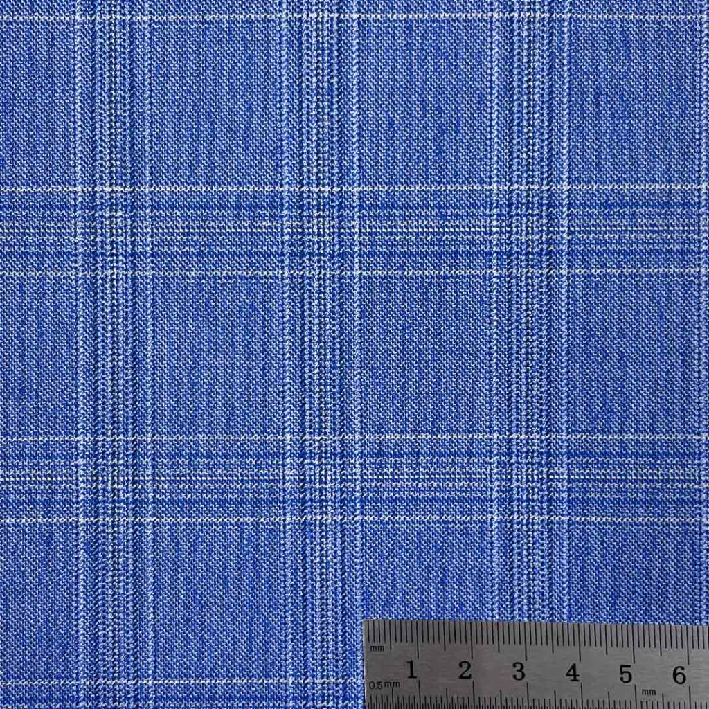 300g/m (5.9oz) 89% Polyester 9% Viscose 2% Spandex Suit Smooth Hand Feel Cool Fabric Blazer 31566