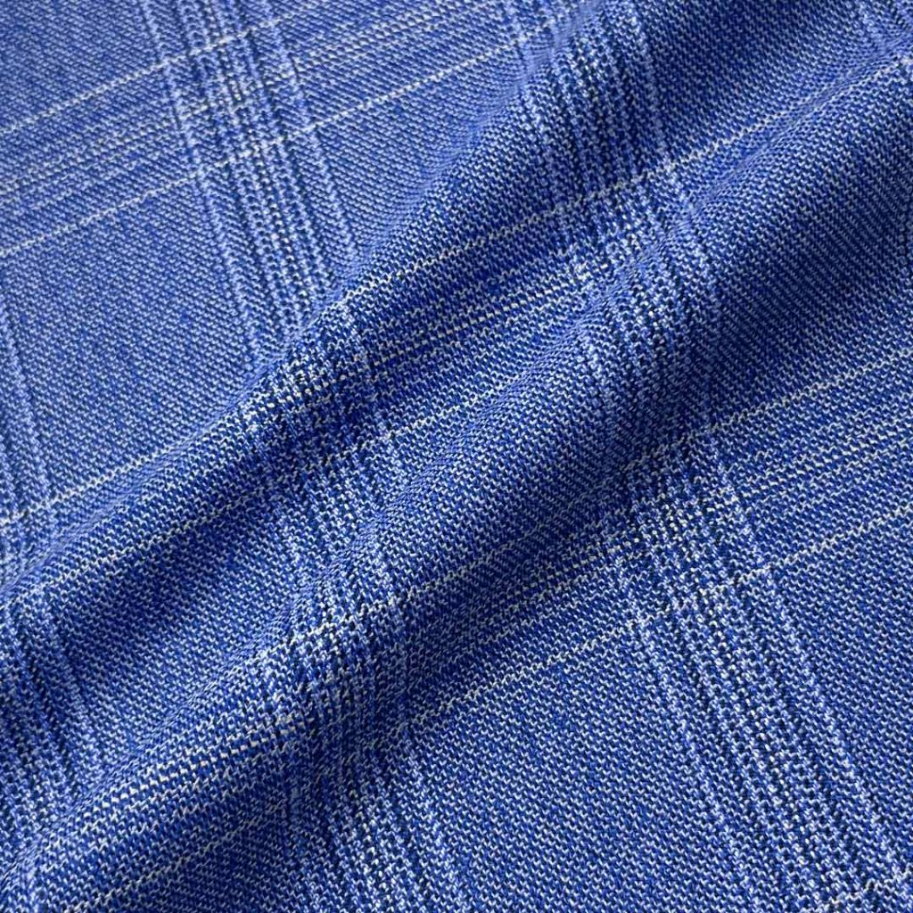 300g/m (5.9oz) 89% Polyester 9% Viscose 2% Spandex Suit Smooth Hand Feel Cool Fabric Blazer 31566