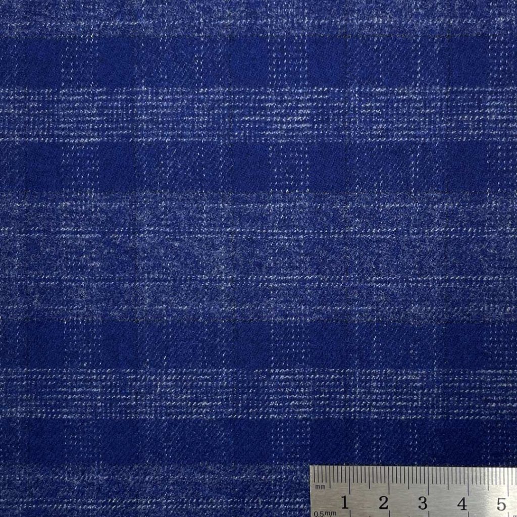 480g/m (9.5oz) 62% Polyester 35% Viscose 3% Spandex Suit Glossy Fuzzy Fabric Blazer 31580