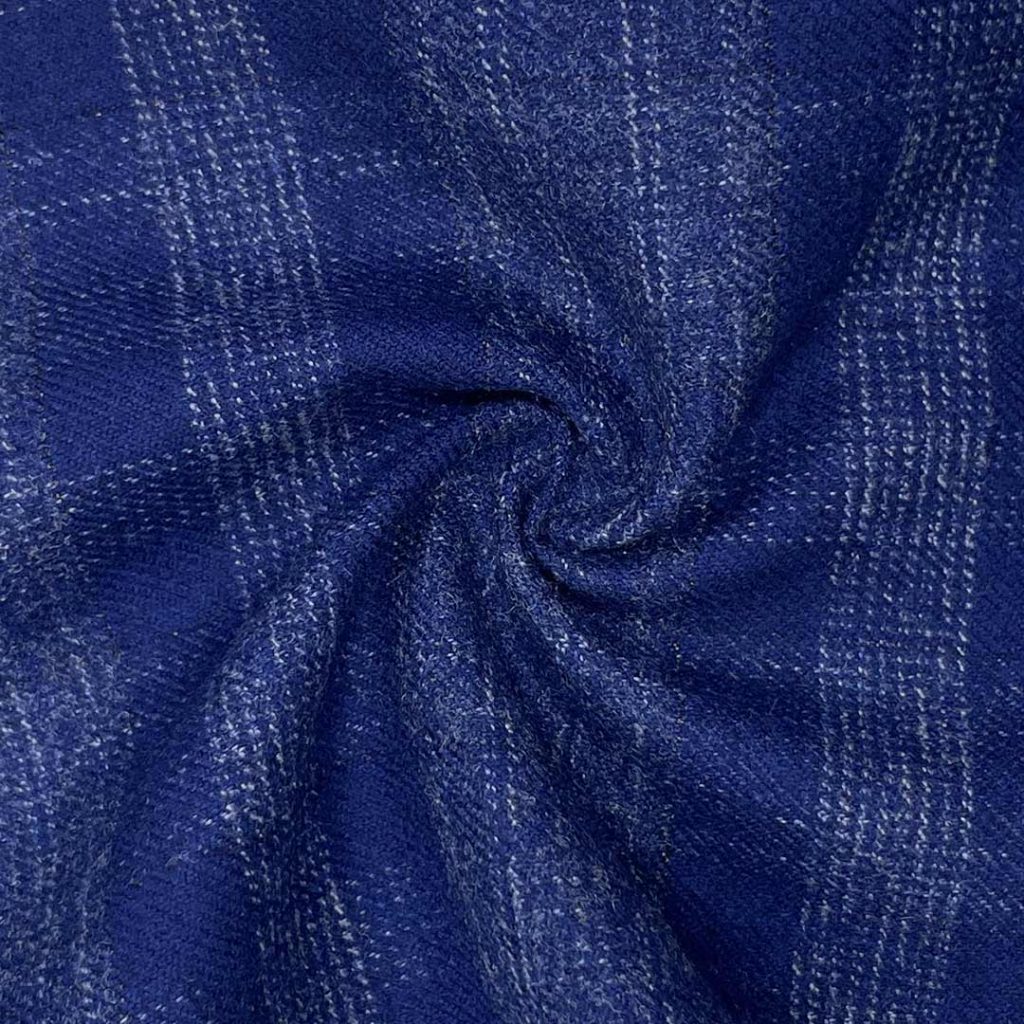 480g/m (9.5oz) 62% Polyester 35% Viscose 3% Spandex Suit Glossy Fuzzy Fabric Blazer 31580