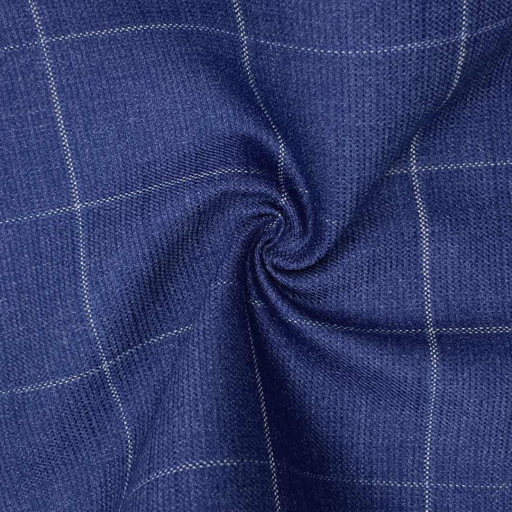 340g/m (6.7oz) 58% Polyester 40% Viscose 2% Spandex Suit Fuzzy Crisp Hand Feel Fabric Blazer 31581