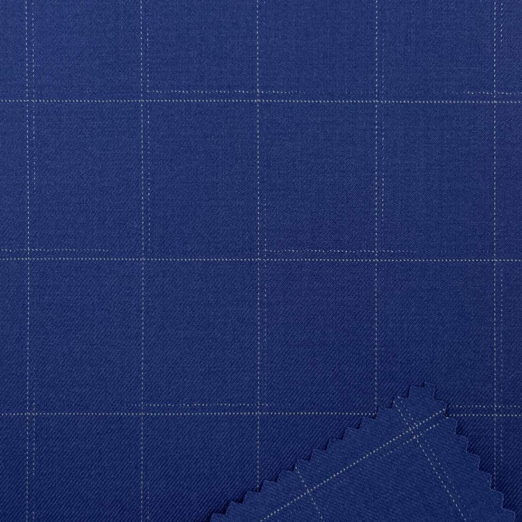 340g/m (6.7oz) 70% Polyester 28% Viscose 2% Spandex Suit Textured Crisp Hand Feel Fabric Blazer 31582