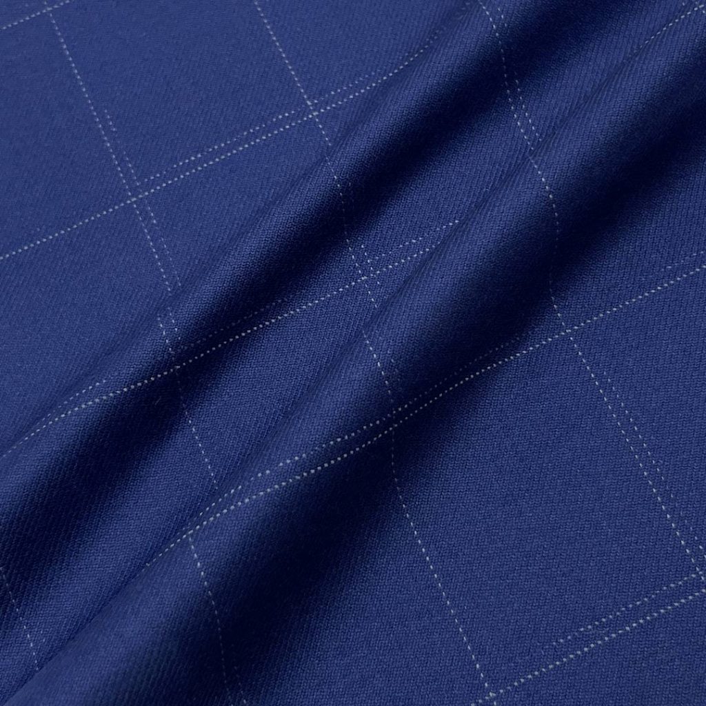 340g/m (6.7oz) 70% Polyester 28% Viscose 2% Spandex Suit Textured Crisp Hand Feel Fabric Blazer 31582