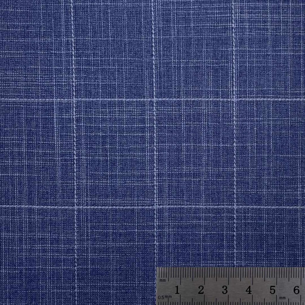 320g/m (6.3oz) 63% Polyester 35% Viscose 2% Spandex Suit Crisp Hand Feel Textured Fabric Blazer 31592