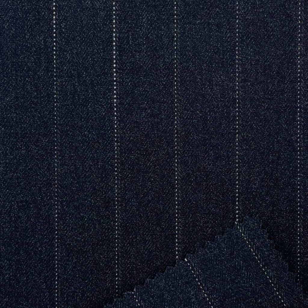 490g/m (9.7oz) 75% Polyester 23% Viscose 2% Spandex Suit Fuzzy Crisp Hand Feel Fabric Blazer 31603