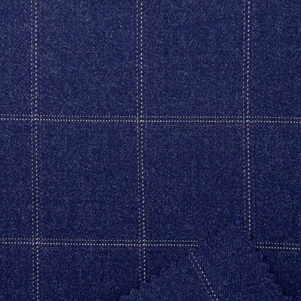 500g/m (9.9oz) 70% Polyester 28% Viscose 2% Spandex Suit Glossy Crisp Hand Feel Fabric Blazer 31610