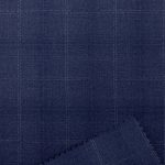 335g/m (6.6oz) 73% Polyester 25% Viscose 2% Spandex Suit Drapey Textured Fabric Blazer 31619