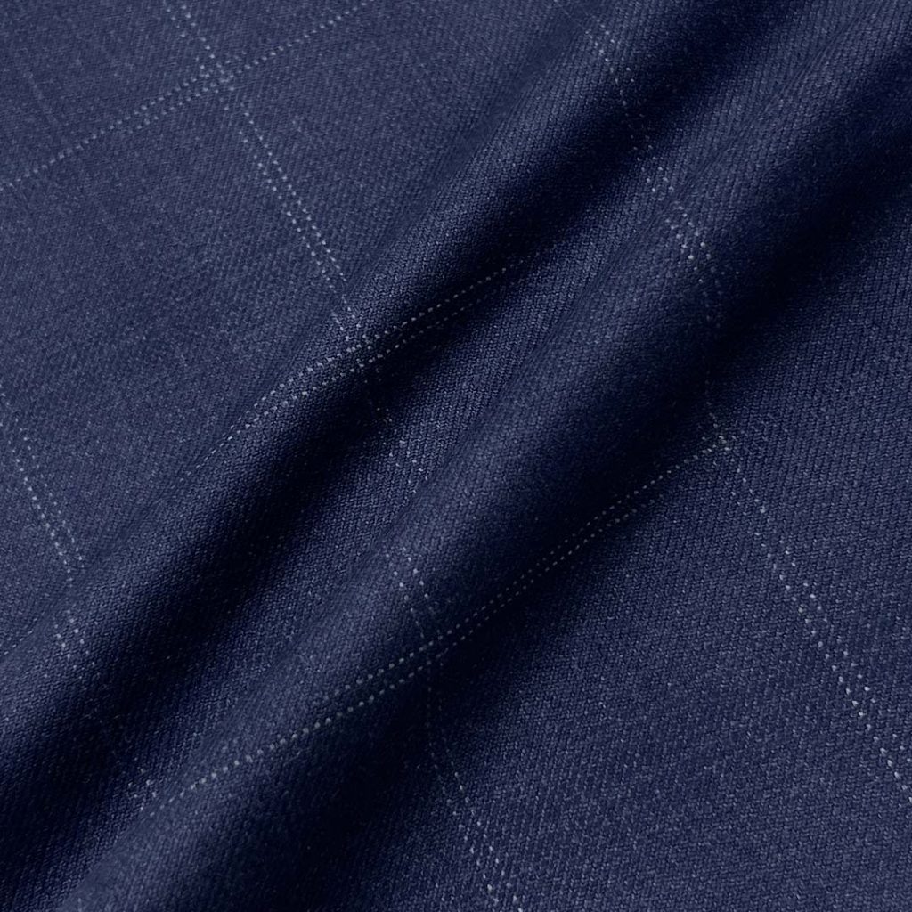 335g/m (6.6oz) 73% Polyester 25% Viscose 2% Spandex Suit Drapey Textured Fabric Blazer 31619