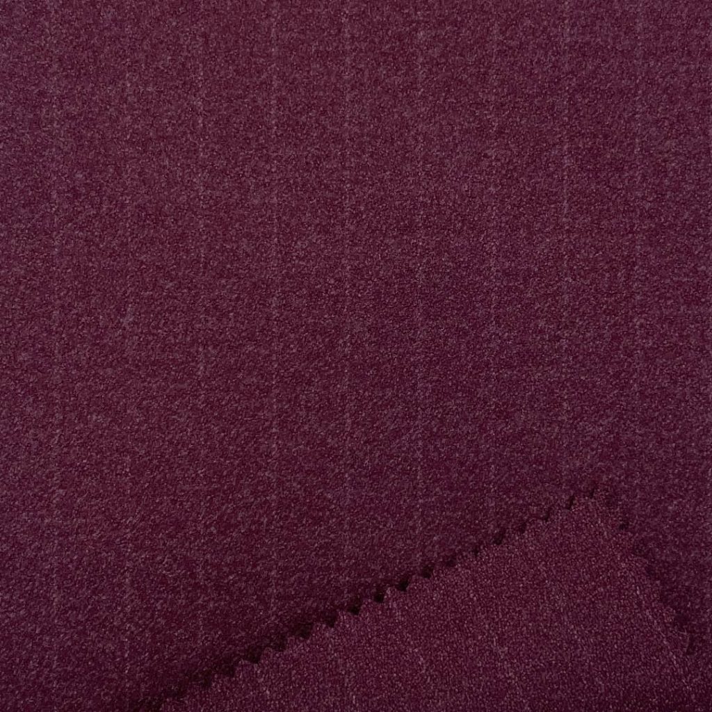 450g/m (8.9oz) 70% Polyester 28% Viscose 2% Spandex Suit Glossy Soft Hand Feel Fabric Blazer 31630