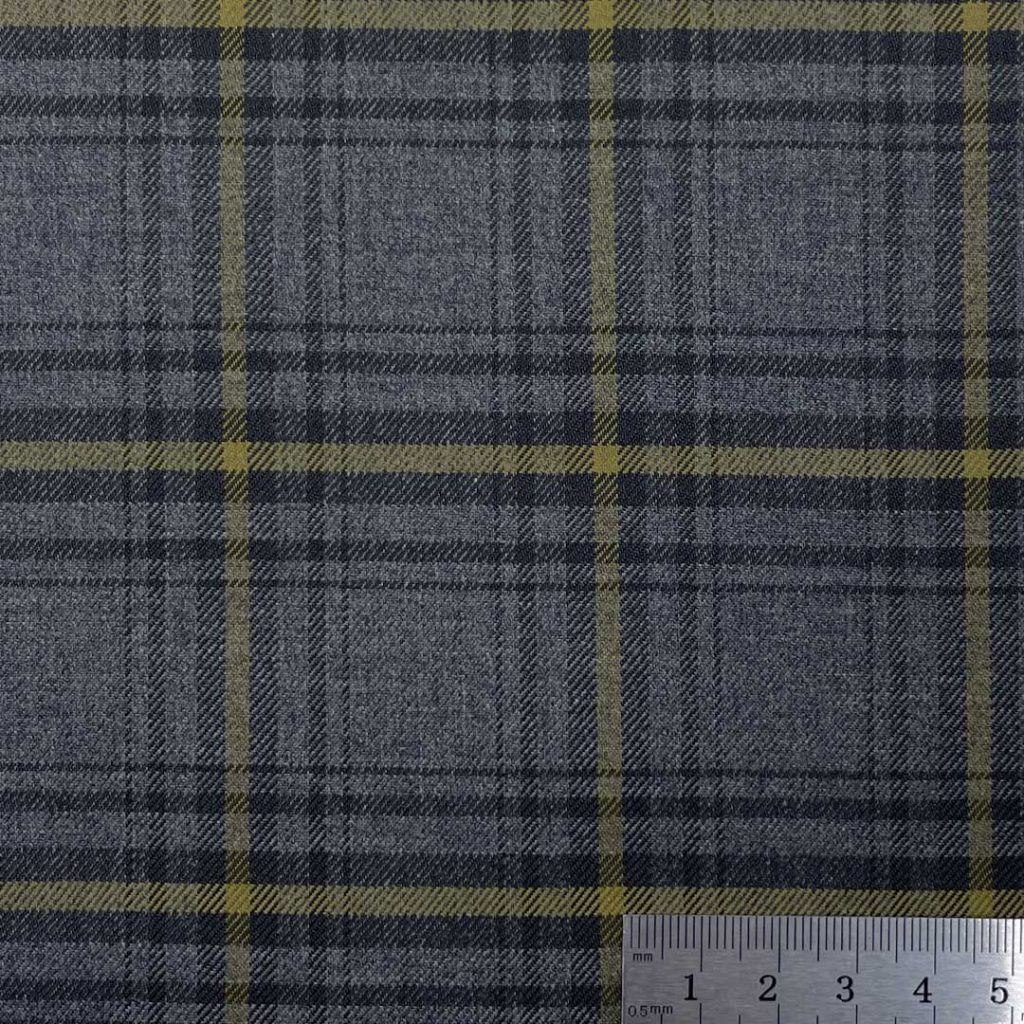 335g/m (6.6oz) 75% Polyester 22% Viscose 3% Spandex Suit Textured Crisp Hand Feel Fabric Blazer 31645