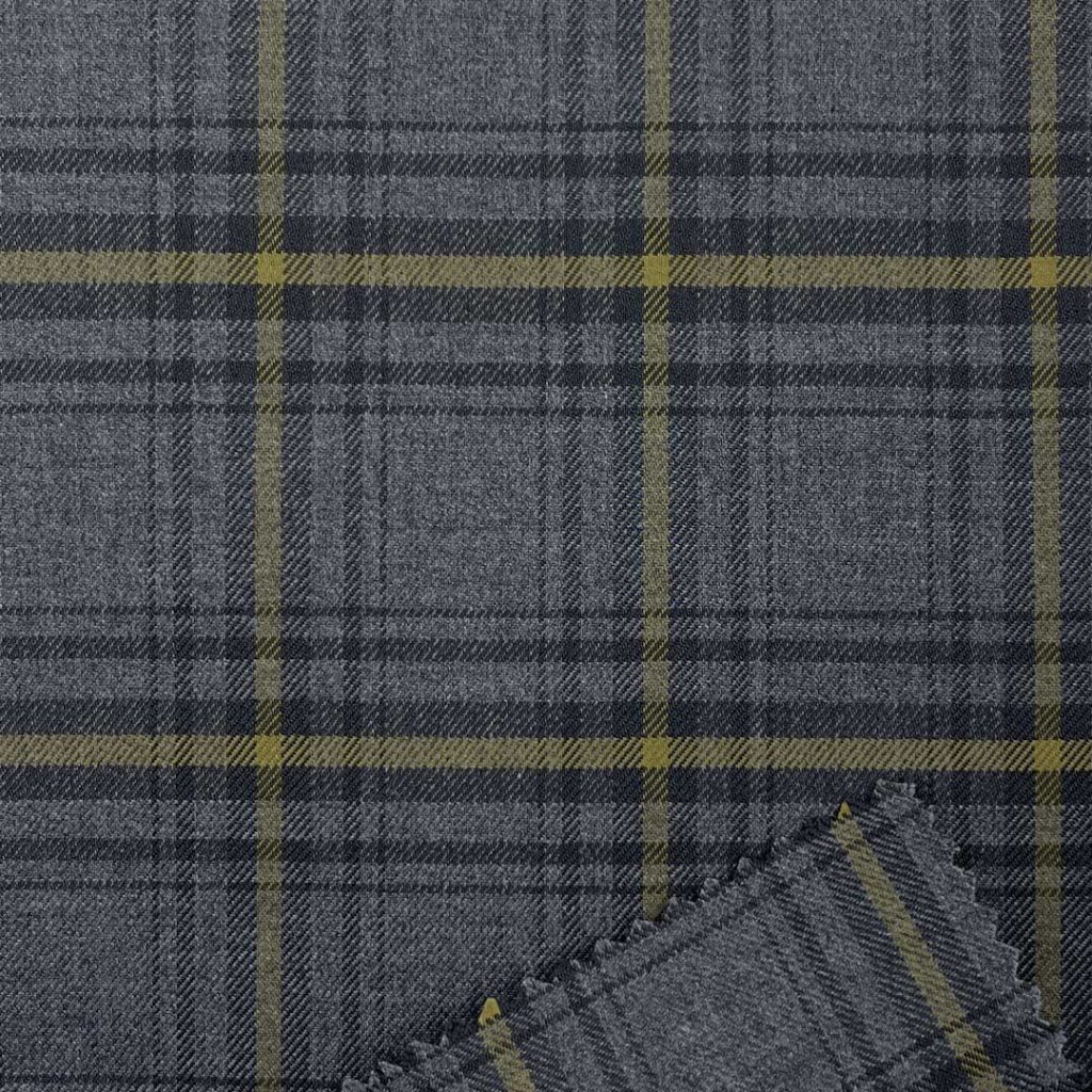 335g/m (6.6oz) 75% Polyester 22% Viscose 3% Spandex Suit Textured Crisp Hand Feel Fabric Blazer 31645