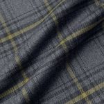 335g/m (6.6oz) 75% Polyester 22% Viscose 3% Spandex Suit Textured Crisp Hand Feel Fabric Blazer 31645