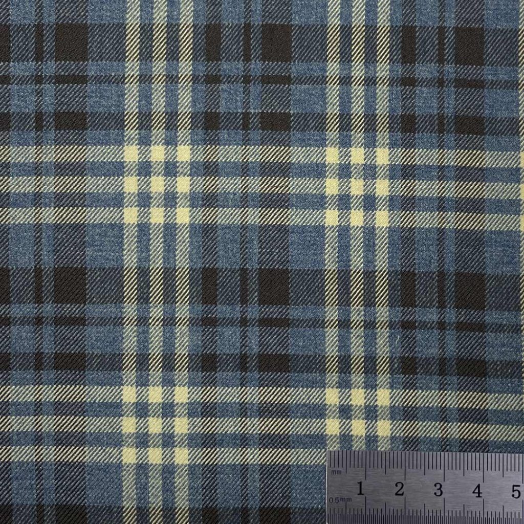 335g/m (6.6oz) 79% Polyester 18% Viscose 3% Spandex Suit Crisp Hand Feel Textured Fabric Blazer 31646