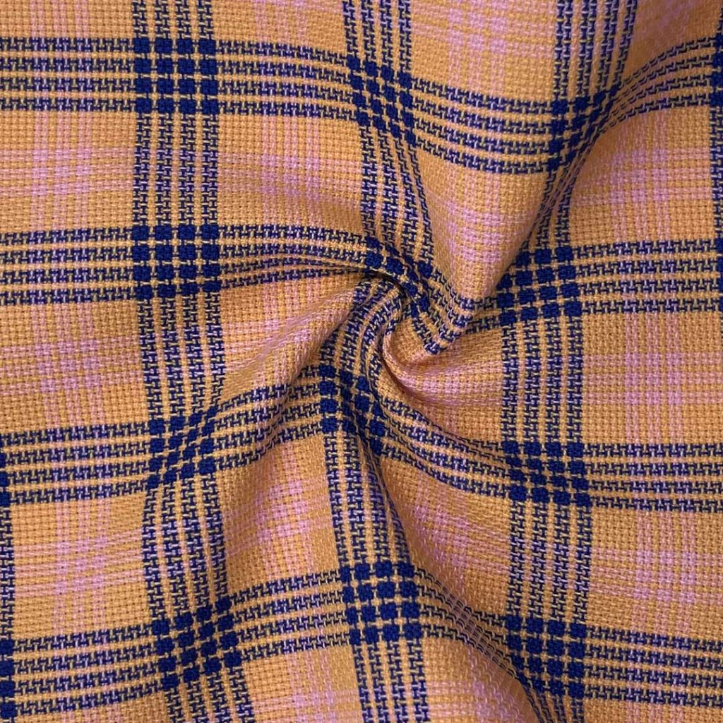 380g/m (7.5oz) 87% Polyester 17% Viscose Suit Textured Crisp Hand Feel Fabric Blazer 31648