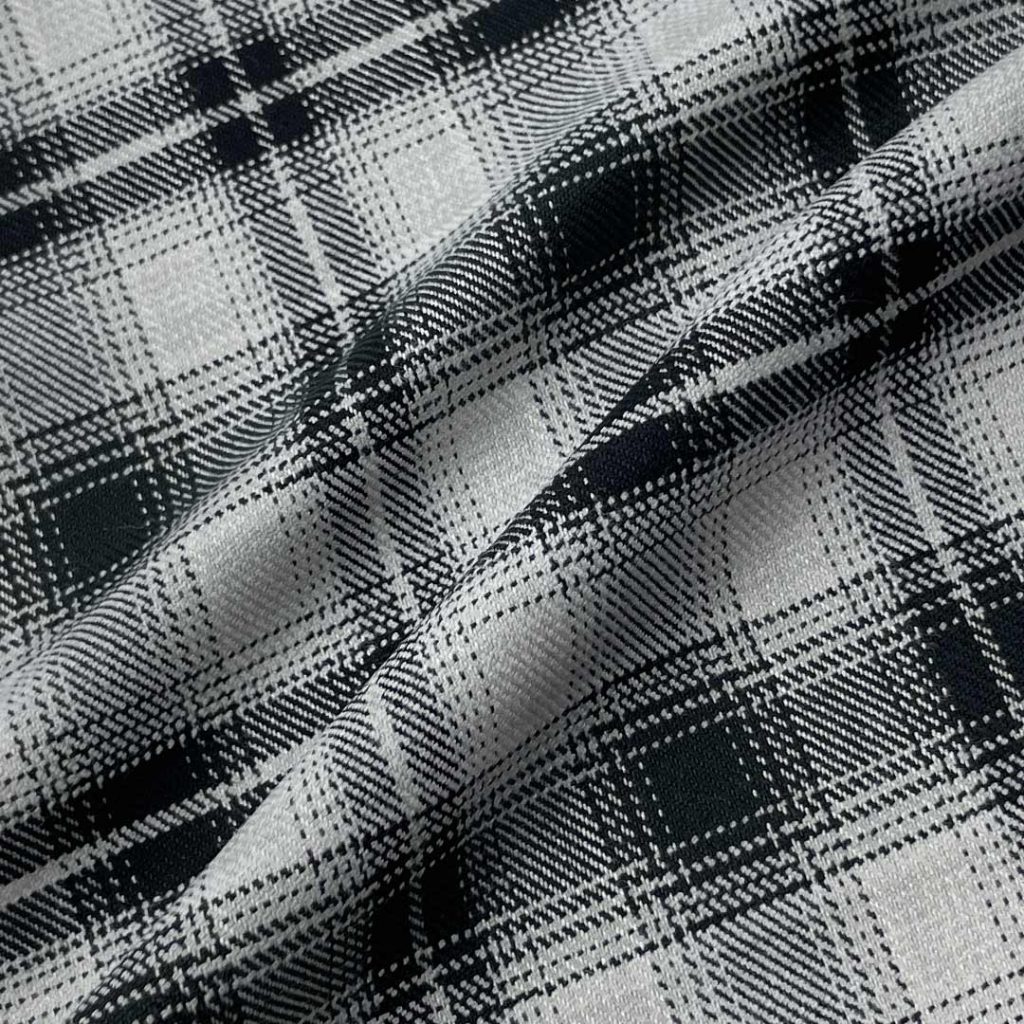 330g/m (6.5oz) 84% Polyester 14% Viscose 2% Spandex Suit Textured Soft Hand Feel Fabric Blazer 31651