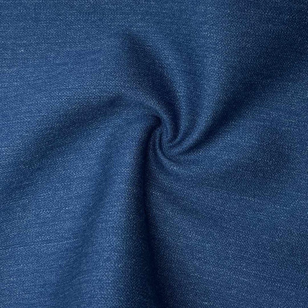 380g/m (7.5oz) 82% Polyester 18% Viscose Suit Glossy Crisp Hand Feel Fabric Blazer 31655