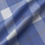 345g/m (6.8oz) 74% Polyester 26% Viscose Suit Textured Crisp Hand Feel Fabric Blazer 31656